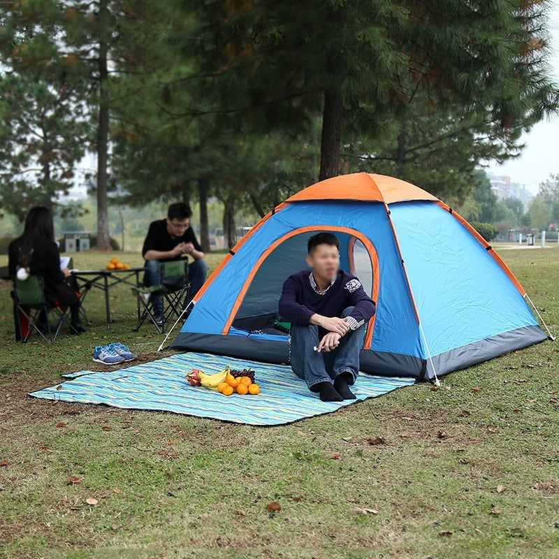 Automatic Double Door Multi Person Camping Tent