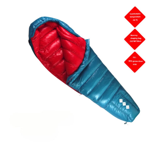 Outdoor Camping Portable Thickened Goose Down Sleeping Bag
