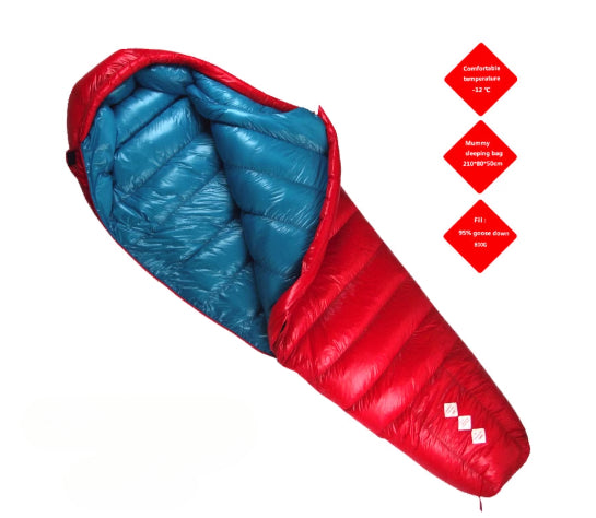 Outdoor Camping Portable Thickened Goose Down Sleeping Bag