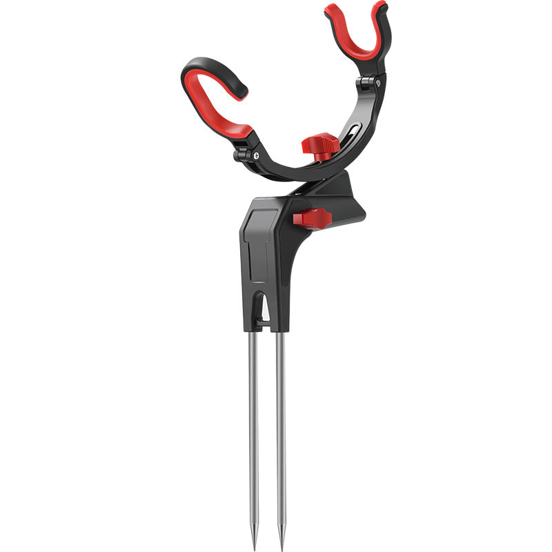 Steel Fishing Rod Holder Bracket Anti-Rust Tackle Stand