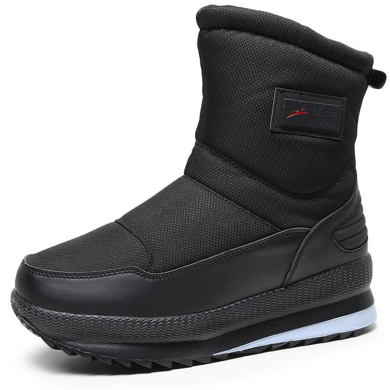 Men’s Waterproof Fleece-Lined Snow Hiking Boots