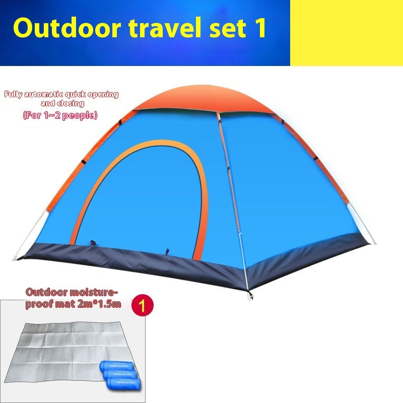 Automatic Double Door Multi Person Camping Tent