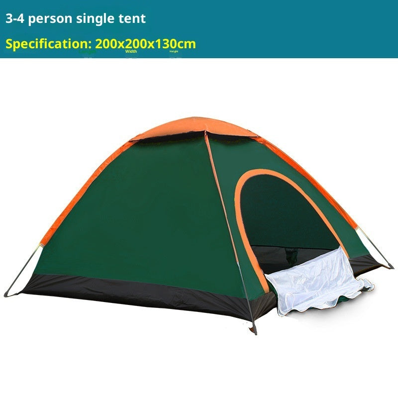 Automatic Outdoor Camping Tent Single Double Door