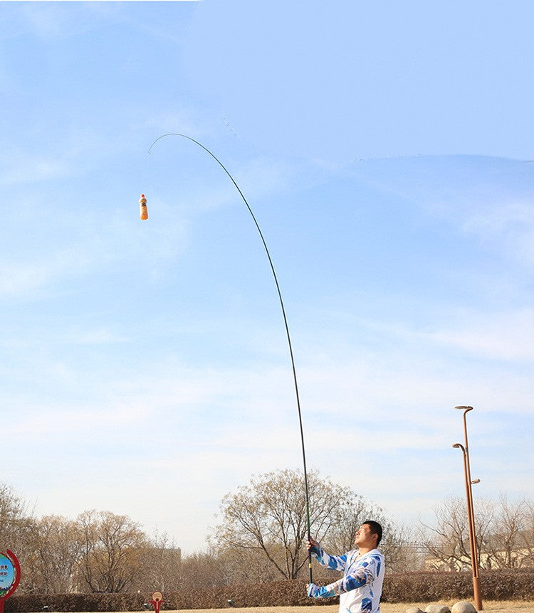 High Carbon Fishing Rod 6H19 Hard Hand Pole Short Pitch Rod