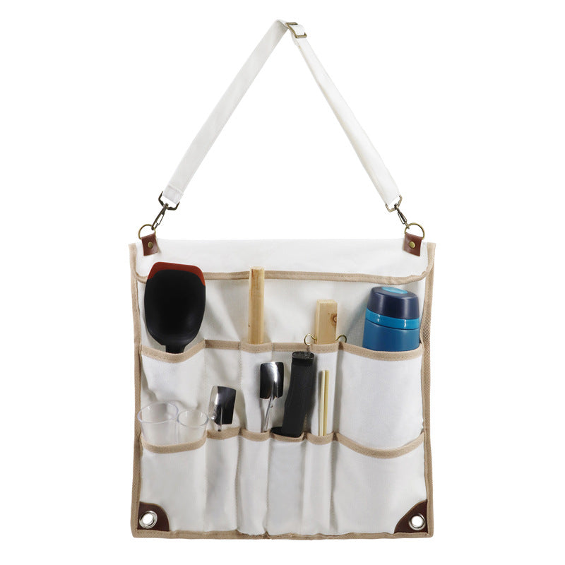 Camping Tableware Set Foldable Hanging Cookware Utensil Bag