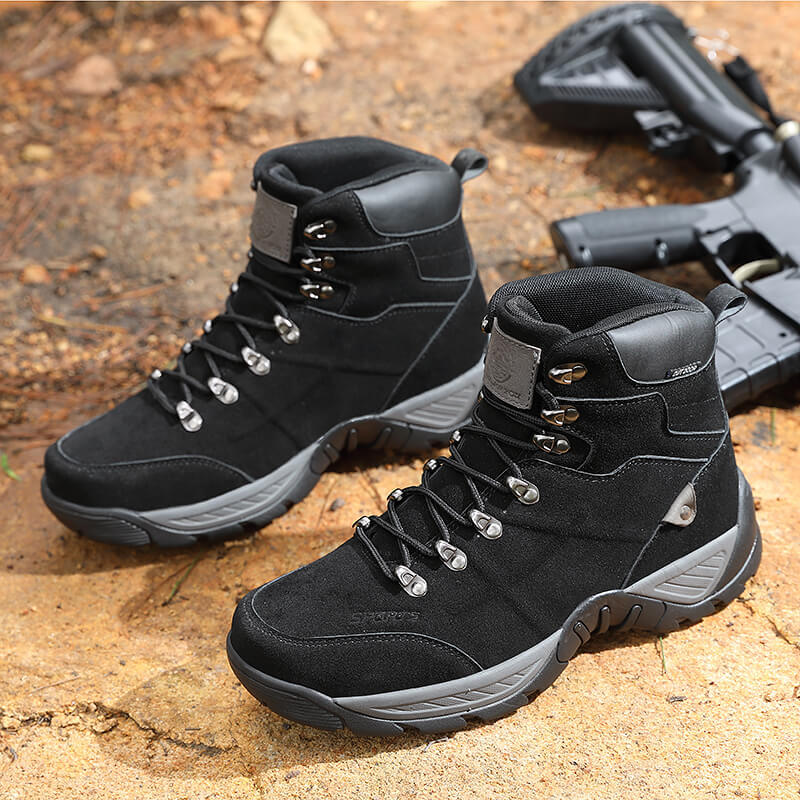 Men’s Mid-Top Autumn Winter Plus Size Hiking Boots