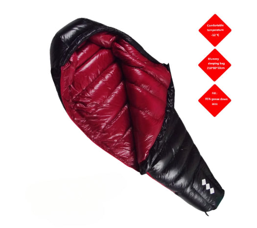Outdoor Camping Portable Thickened Goose Down Sleeping Bag