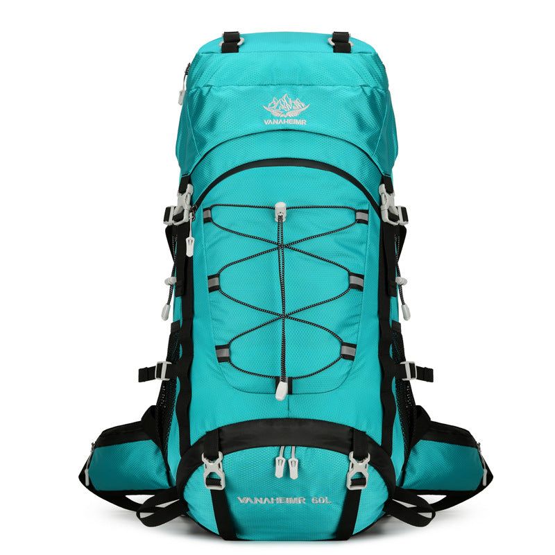60L Large Capacity Hiking Backpack Outdoor Camping Travel Bag