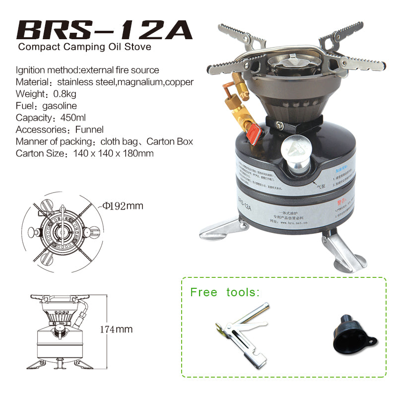 Heavy Duty Field Oil Stove Camping Mountaineering Outdoor Stove