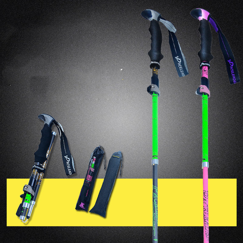 Carbon Fiber Folding Trekking Pole