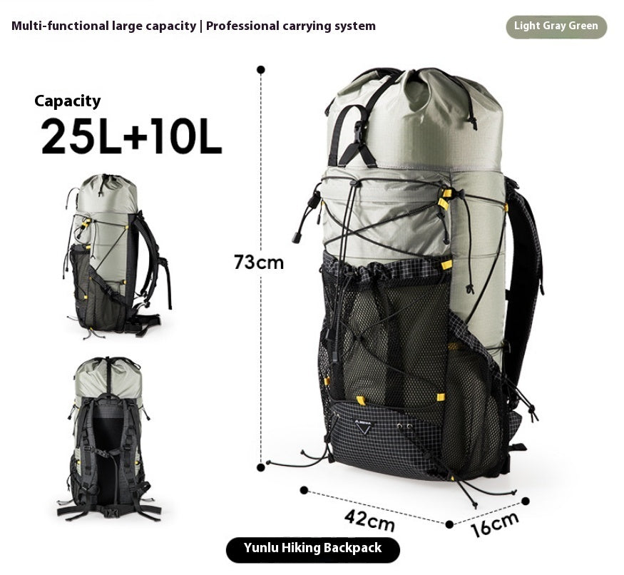 Outdoor Mountaineering 35L Large Capacity Hiking Backpack