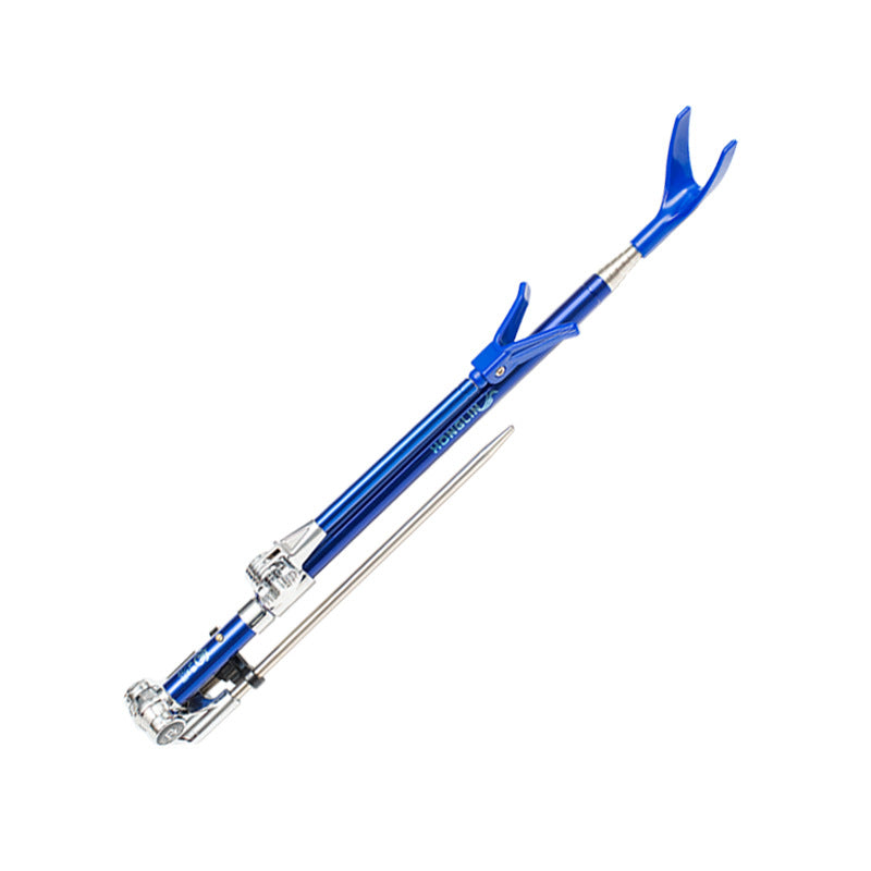 Telescopic Fishing Rod Holder Folding Stainless Steel Stand