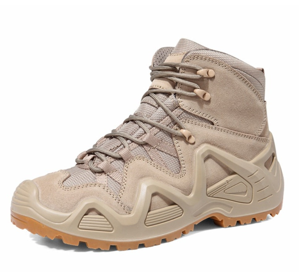 Mid Top High Top Military Combat Hiking Boots