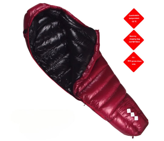 Outdoor Camping Portable Thickened Goose Down Sleeping Bag