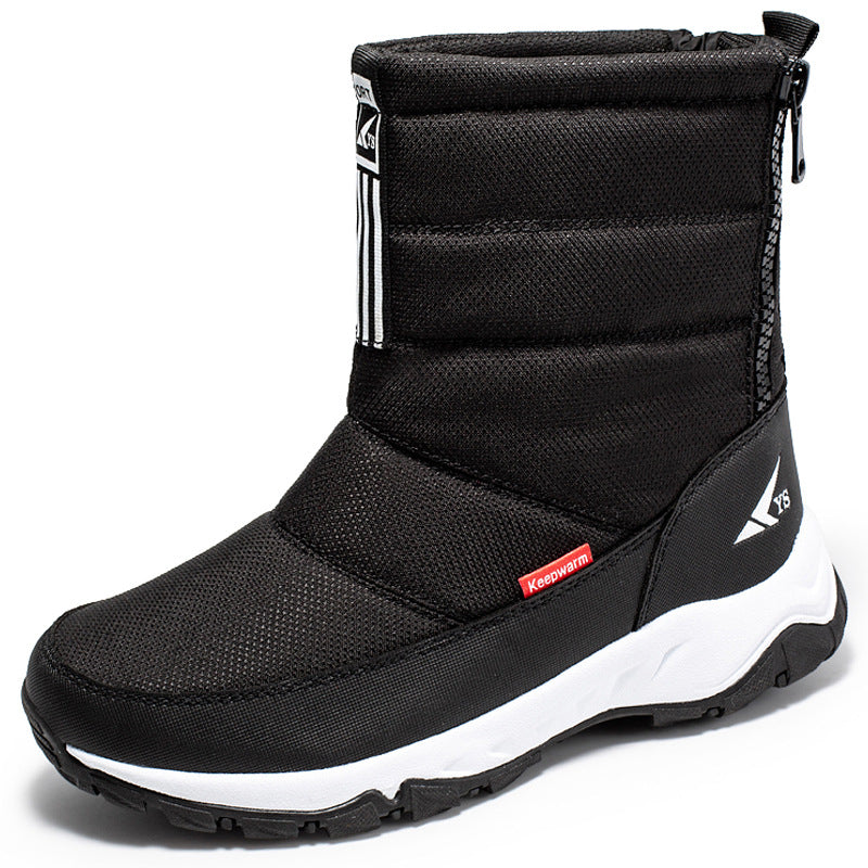 Men’s Waterproof Fleece-Lined Snow Hiking Boots