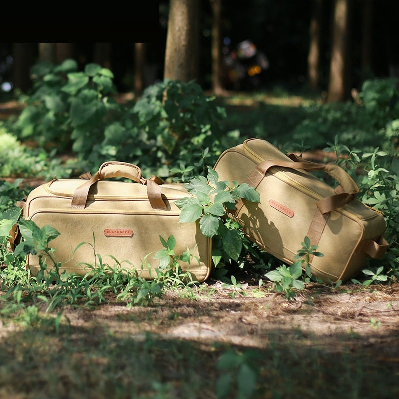 Camping Cookware Set With Stove Gas Tank Picnic Kit