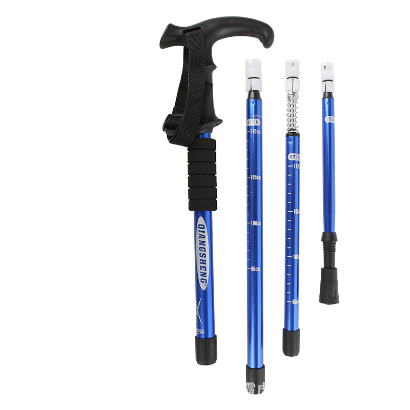 Telescopic Aluminum Alloy Camping Trekking Pole